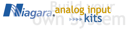 Niagara Analog Input Kits - Build your own system!